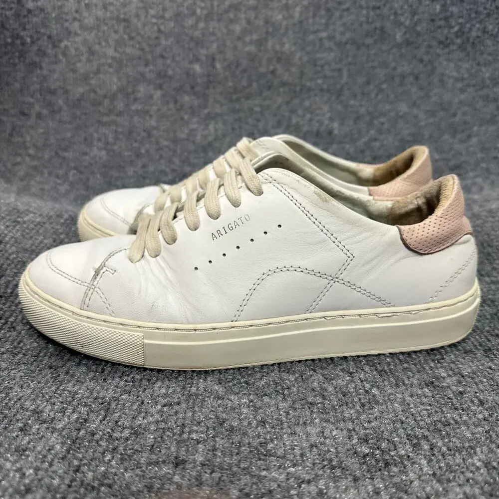Axel Arigato Women’s Clean 90 Sneakers Minimalist Leather Colorblock Shoes 7.5